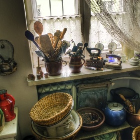 Pok&oacute;j tkacza w muzeum