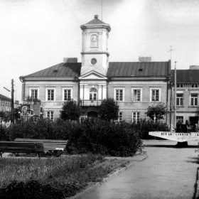 1971 Turek Ratusz i fontanna