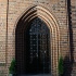 Wejście do Gotyckiego Kościoła w Brudzewie 