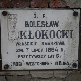 Dzierzbin Cmentarz - grobowiec...