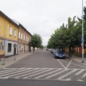 Turek ul. Szeroka - widok od u...