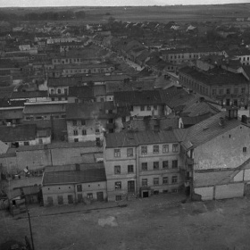 1942 Turek - panorama miasta