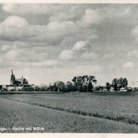 1942 Turek - panorama miasta o...