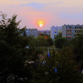 Zach&oacute;d słońca