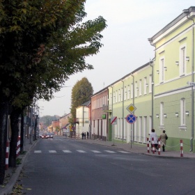 Turek ul. 3.Maja - widok od ry...