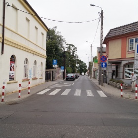 Turek ul. Browarna - widok od...